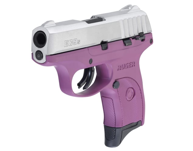 purple handgun ruger
